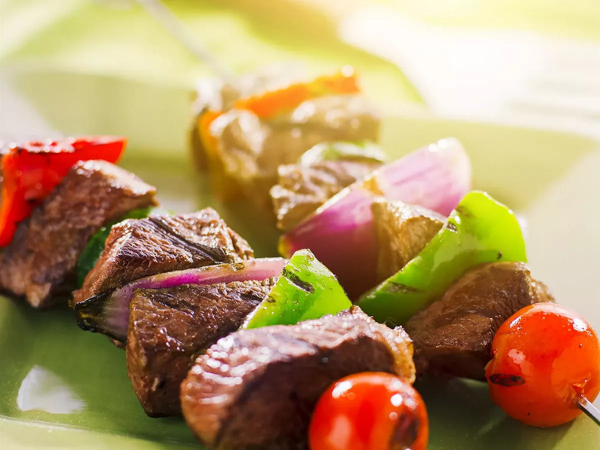 Brochette de bœuf bio halal