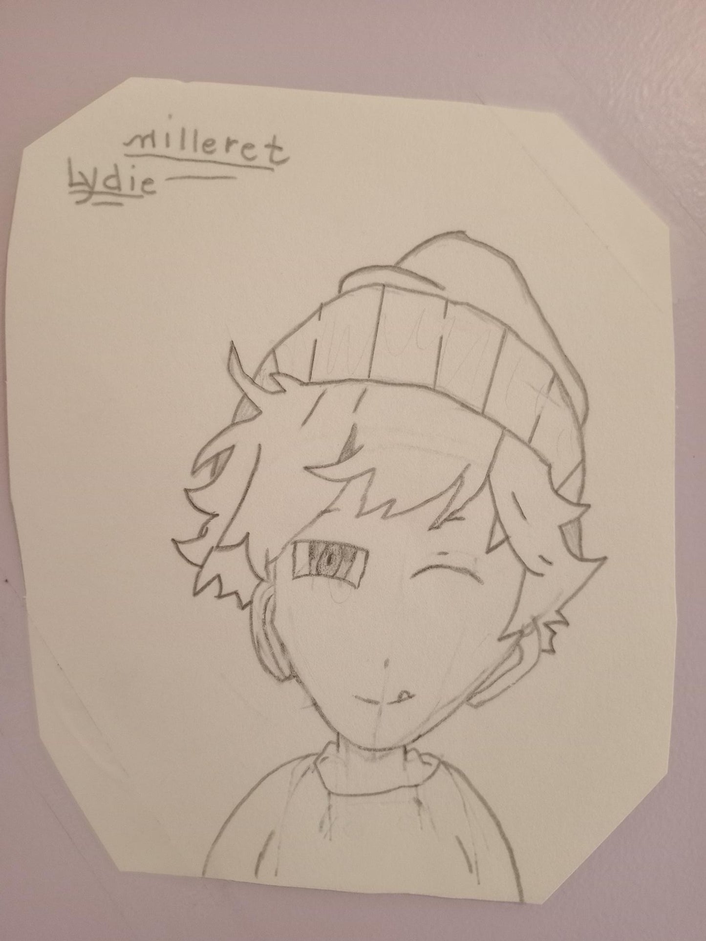 Ma création, mon dessin d'origine, un petit garçon